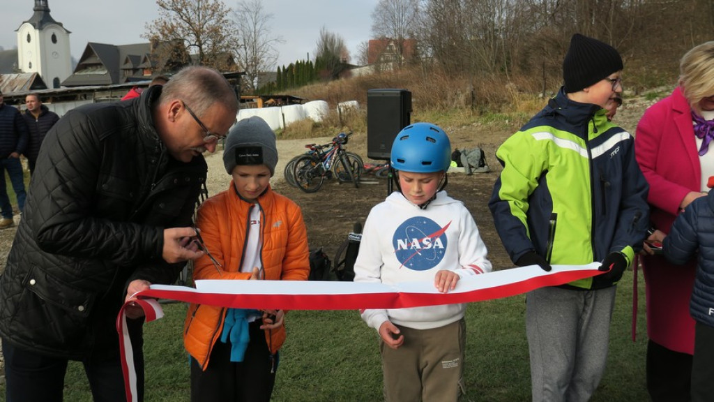 Nowoczesny pumptrack w Poroninie