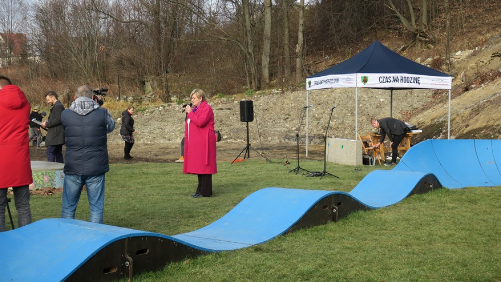 Nowoczesny pumptrack w Poroninie