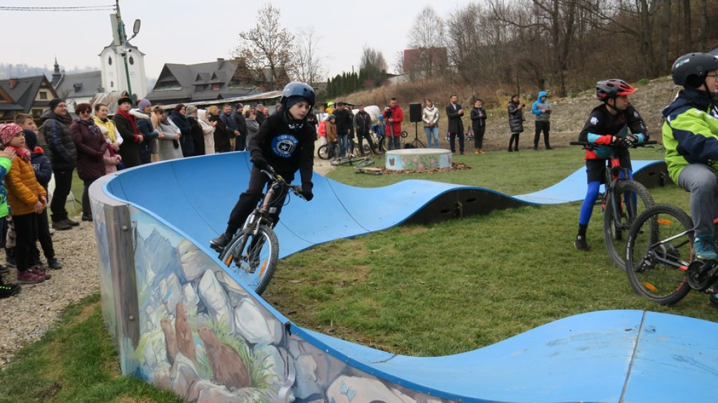 Nowoczesny pumptrack w Poroninie