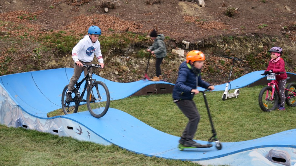 Nowoczesny pumptrack w Poroninie