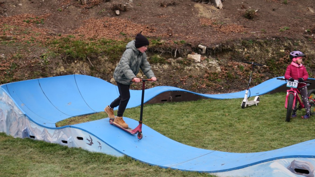 Nowoczesny pumptrack w Poroninie