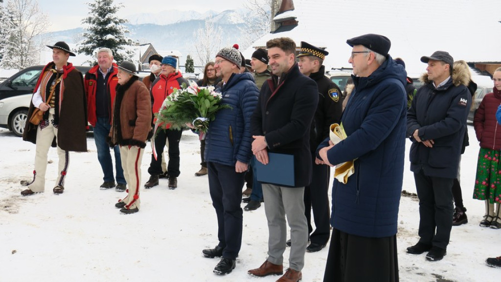 Tablica pamięci dla Króla Kurierów Tatrzańskich