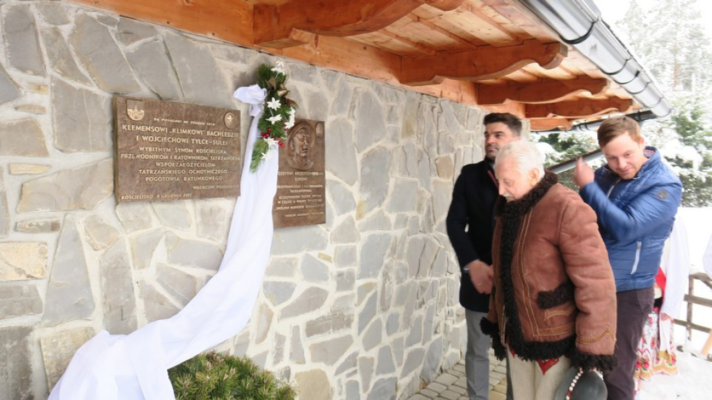 Tablica pamięci dla Króla Kurierów Tatrzańskich