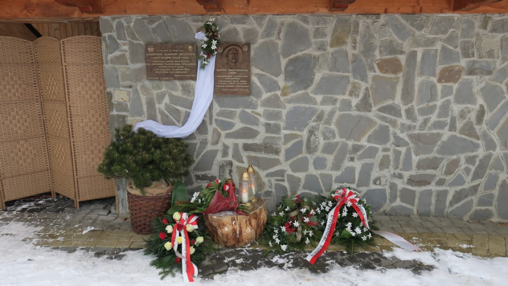 Tablica pamięci dla Króla Kurierów Tatrzańskich