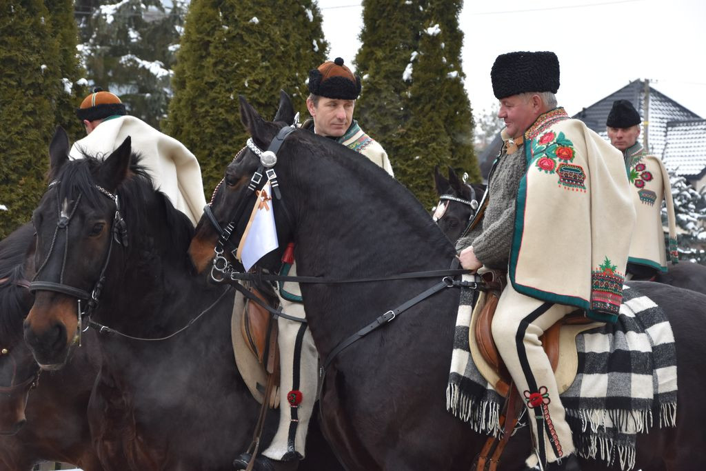 Miłośnicy koni u Gaździny Podhala