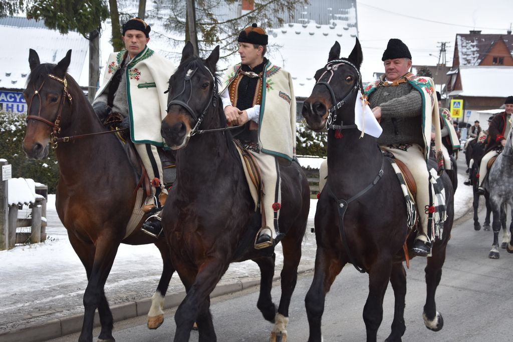Miłośnicy koni u Gaździny Podhala