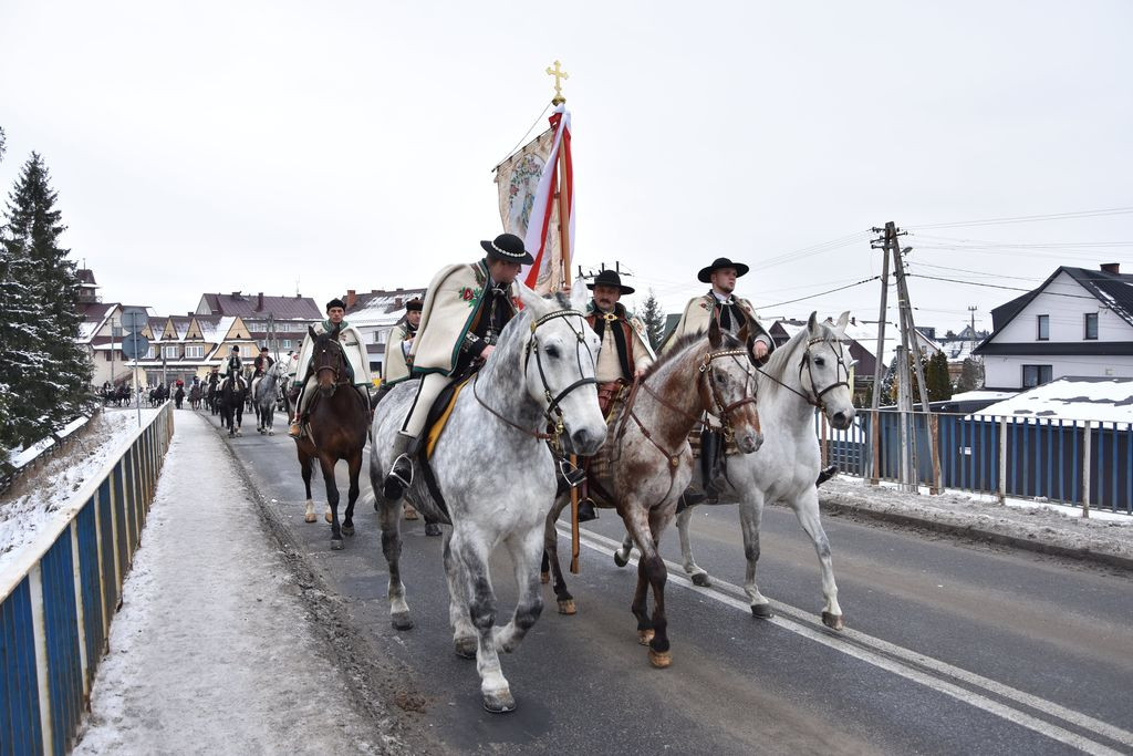 Miłośnicy koni u Gaździny Podhala