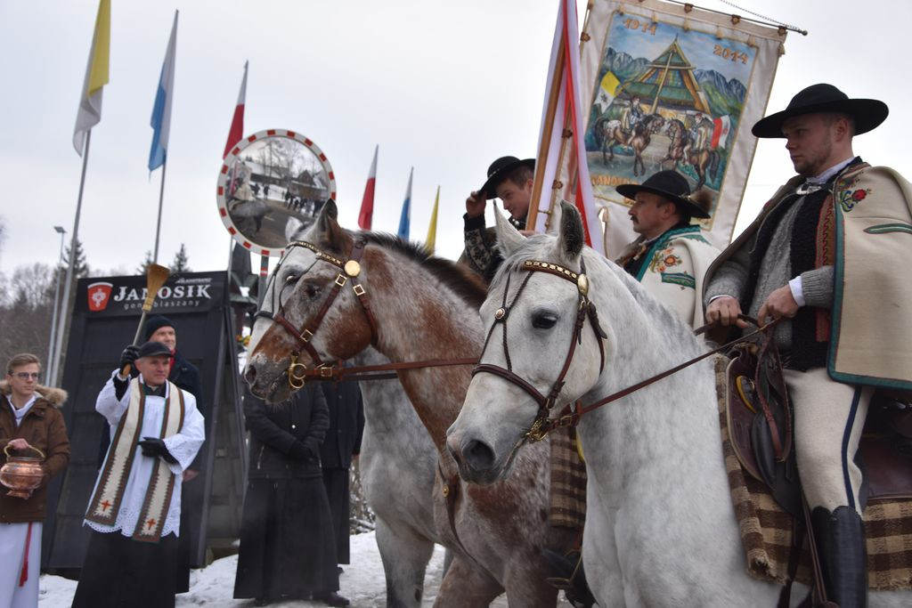 Miłośnicy koni u Gaździny Podhala