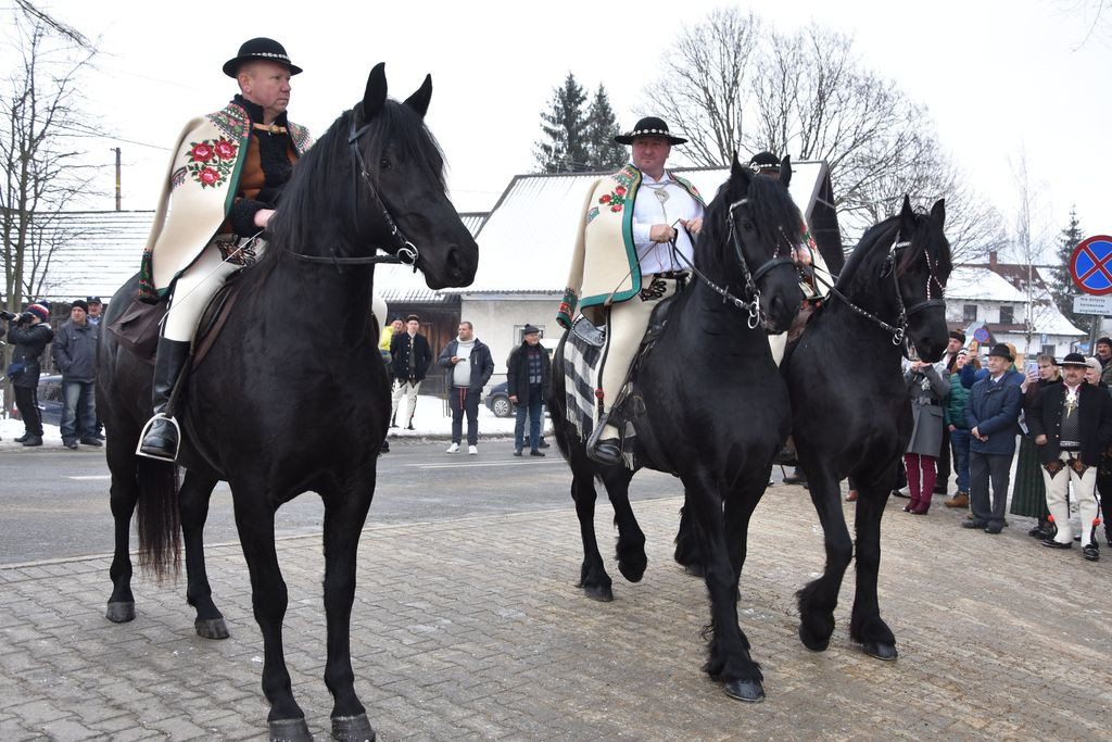 Miłośnicy koni u Gaździny Podhala