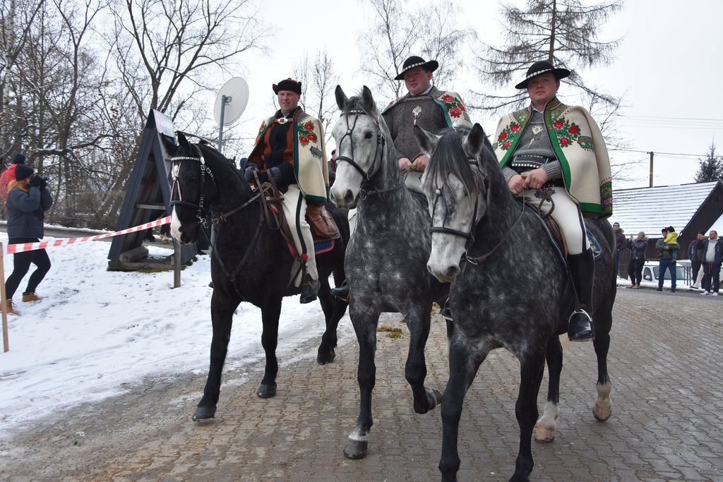 Miłośnicy koni u Gaździny Podhala
