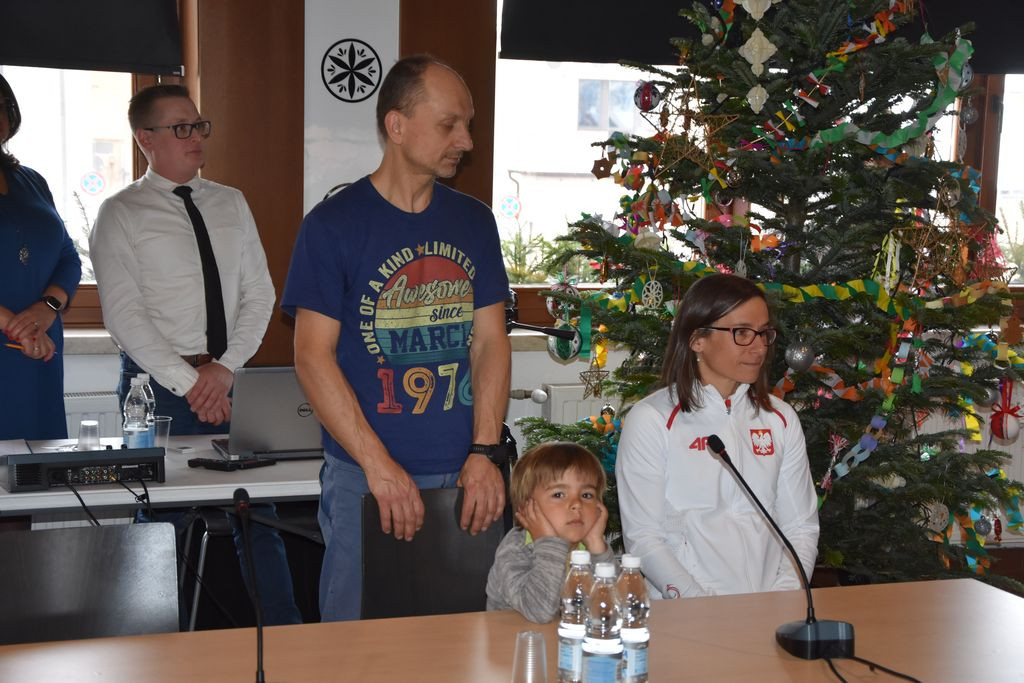 Sesja opłatkowa i medale dla sportowców