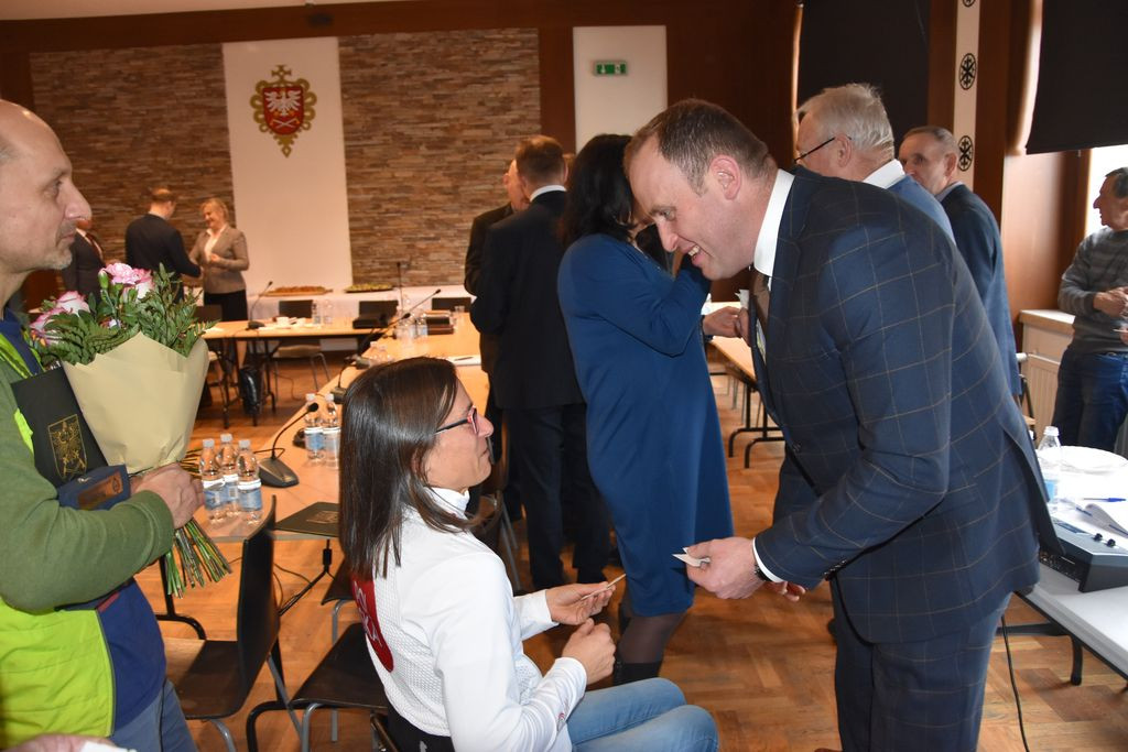 Sesja opłatkowa i medale dla sportowców