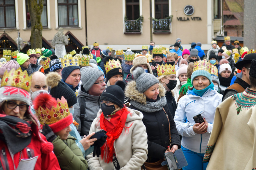 Orszak Trzech Króli pod Giewontem