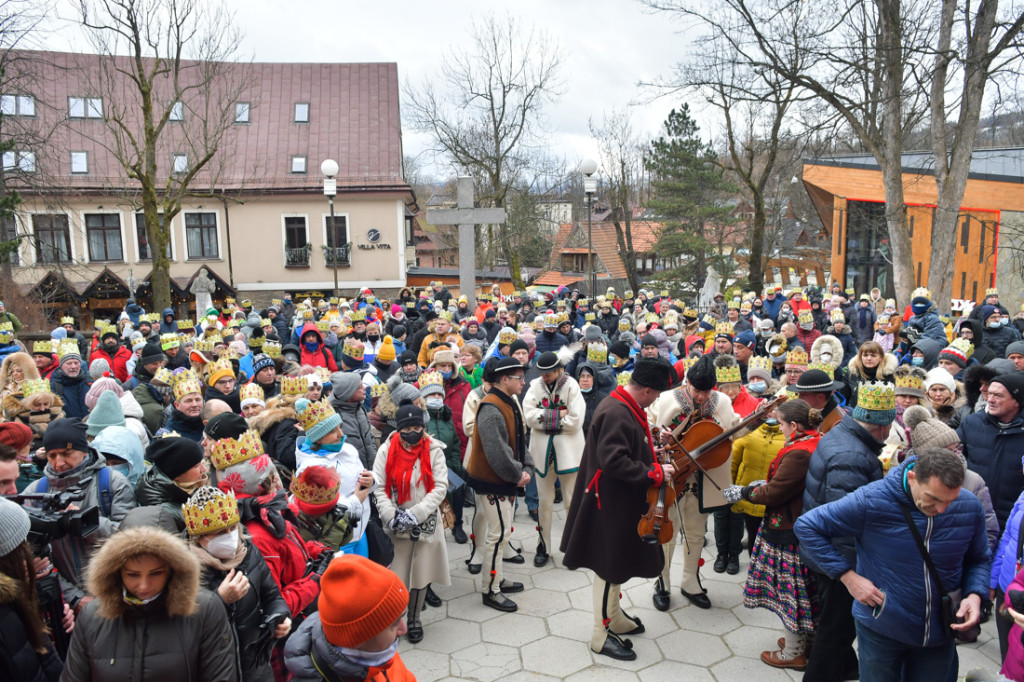 Orszak Trzech Króli pod Giewontem