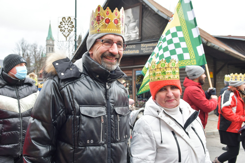 Orszak Trzech Króli pod Giewontem