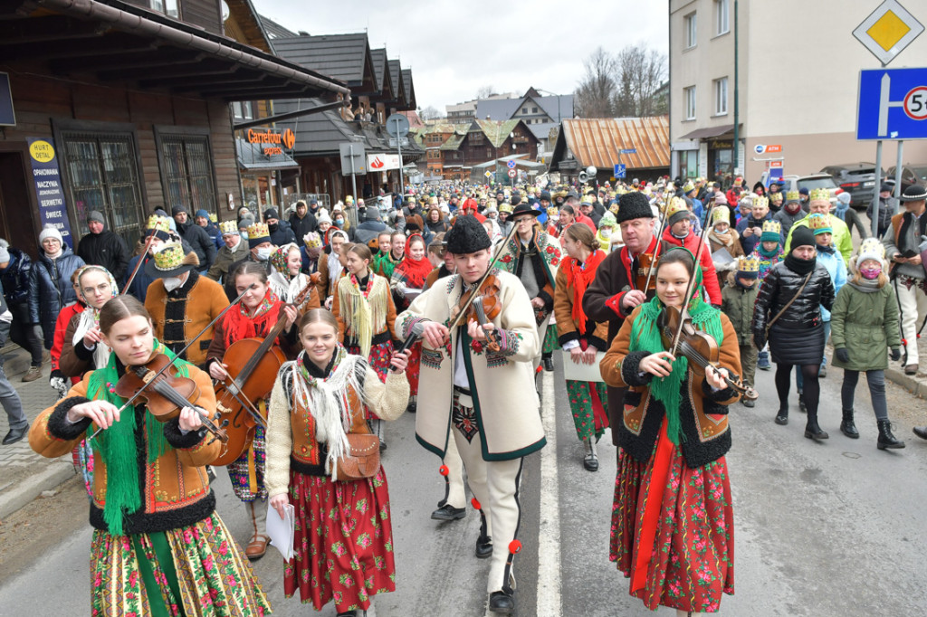 Orszak Trzech Króli pod Giewontem