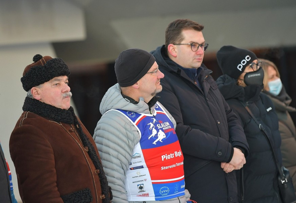 Prezydent Duda na nartach w Zakopanem