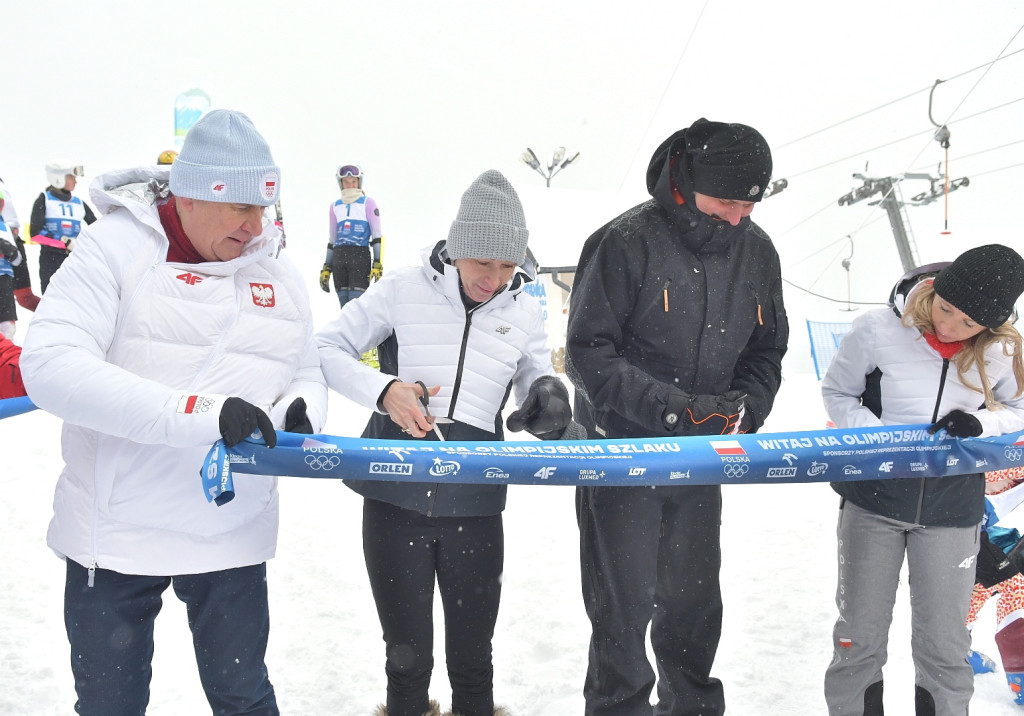 Wojciech Fortuna otworzył w Białce Tatrzańskiej olimpijską trasę