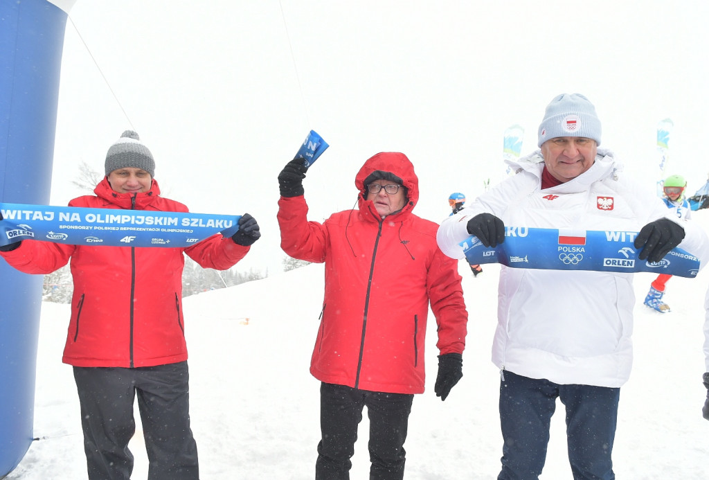 Wojciech Fortuna otworzył w Białce Tatrzańskiej olimpijską trasę