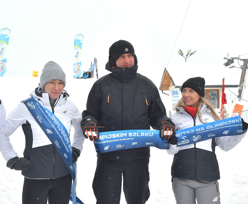 Wojciech Fortuna otworzył w Białce Tatrzańskiej olimpijską trasę