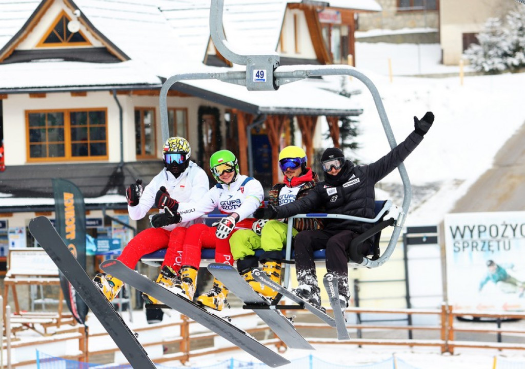 Królowe i królowie snowboardu w Suchem