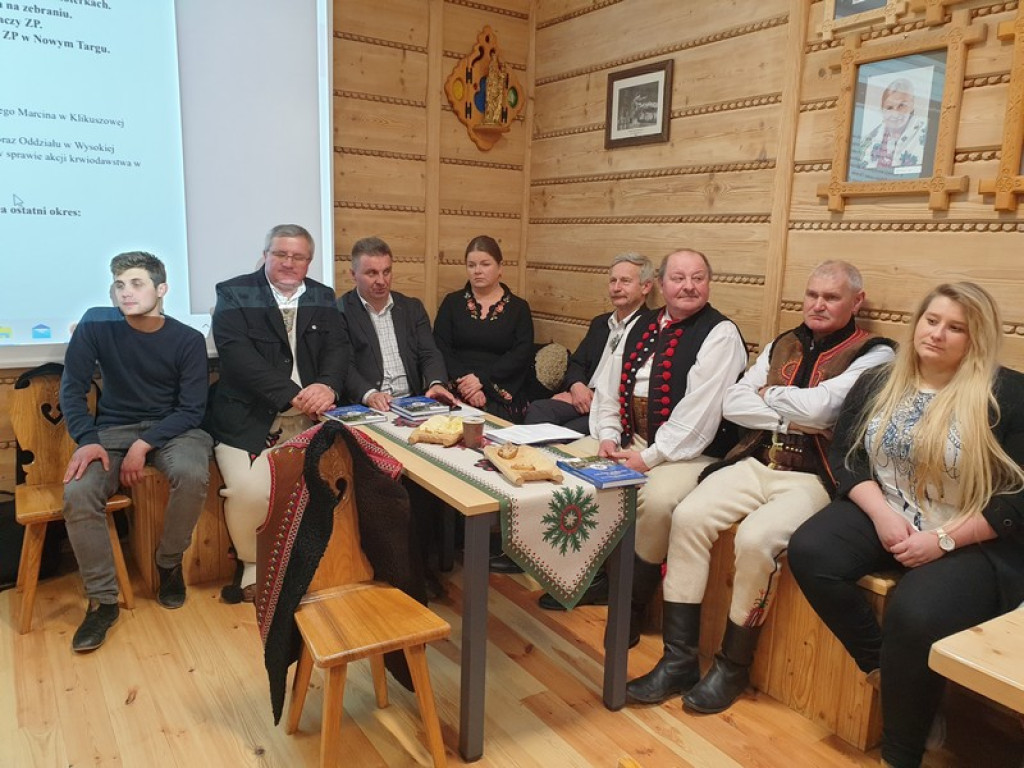 Uroczyste góralskie posiady
