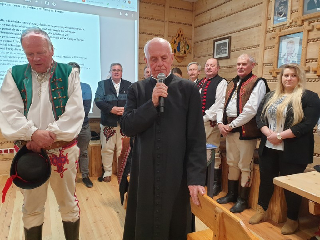 Uroczyste góralskie posiady