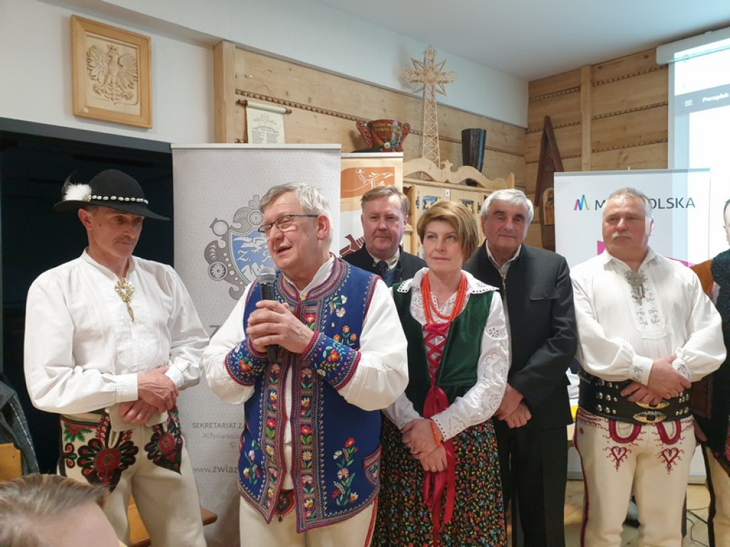 Uroczyste góralskie posiady