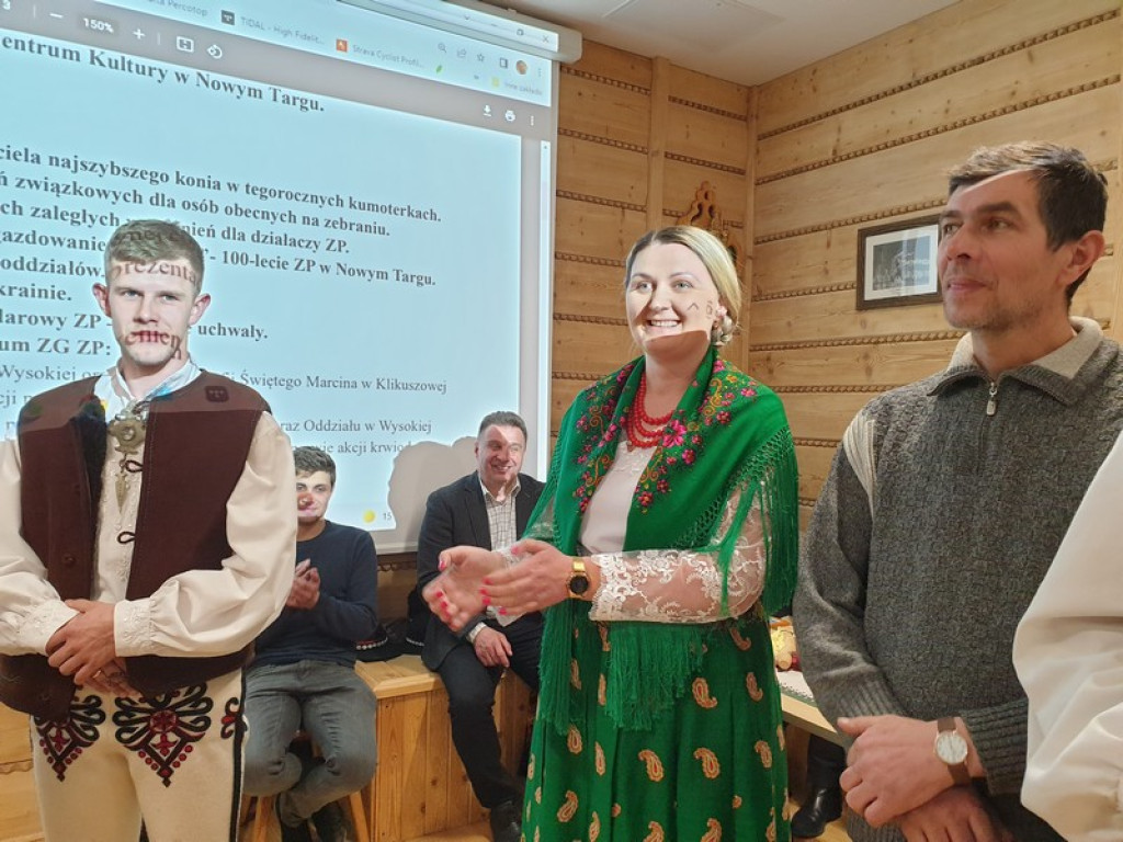 Uroczyste góralskie posiady