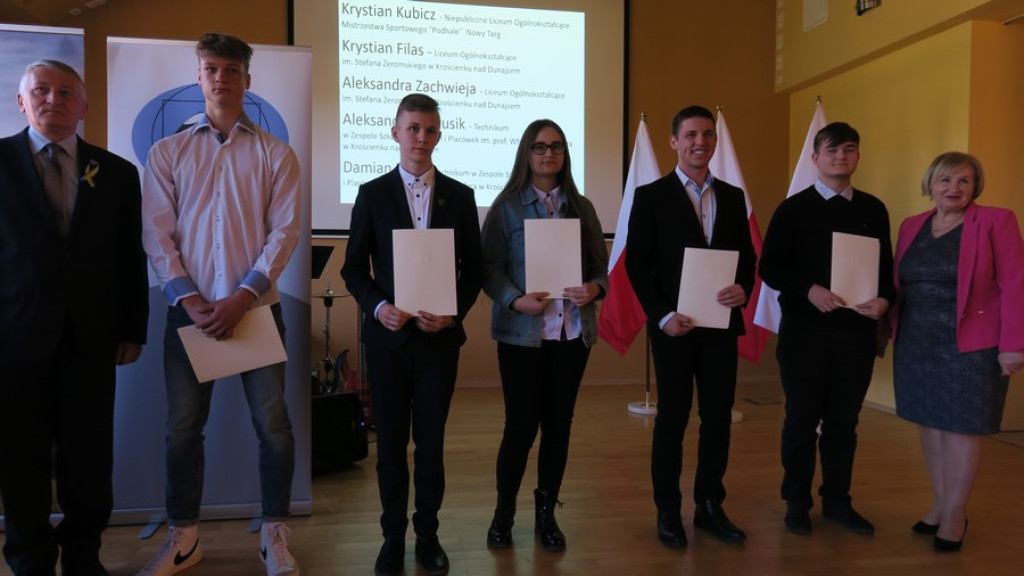 Najlepsi uczniowie szkół średnich na Podhalu, Spiszu i Orawie