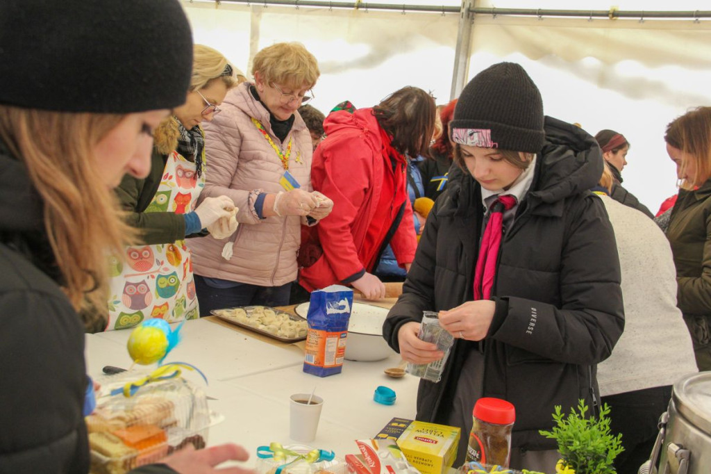 Nowotarżanie solidarni z Ukrainą