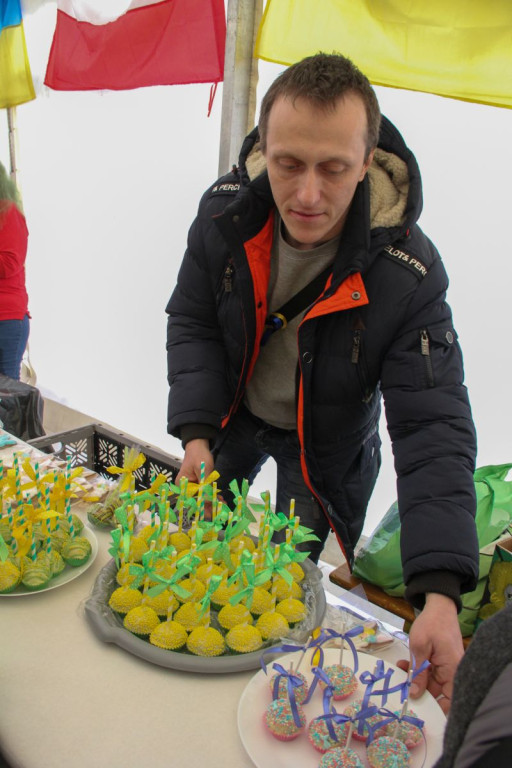 Nowotarżanie solidarni z Ukrainą