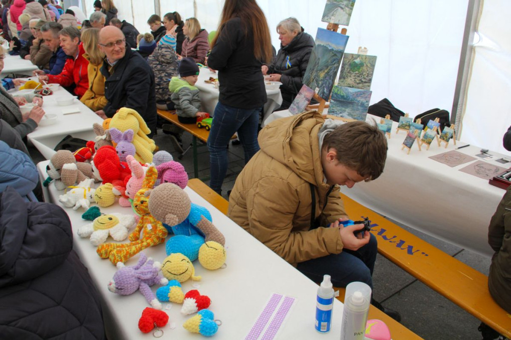 Nowotarżanie solidarni z Ukrainą