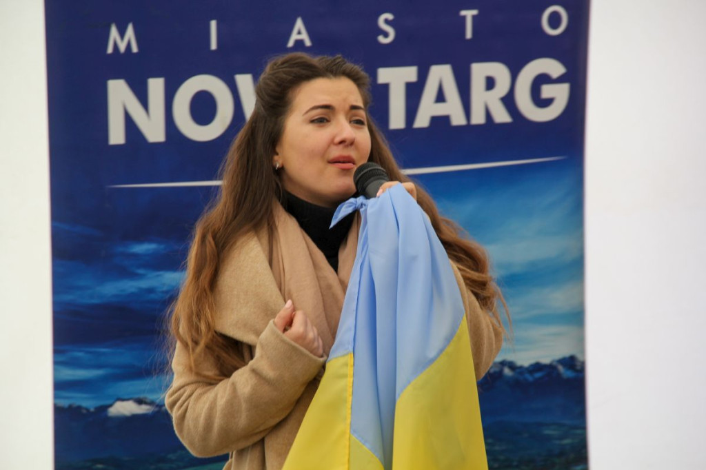 Nowotarżanie solidarni z Ukrainą