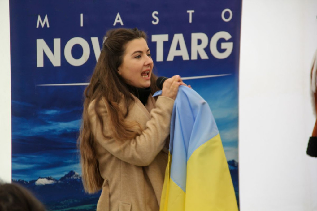 Nowotarżanie solidarni z Ukrainą