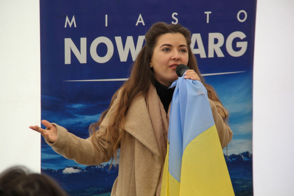 Nowotarżanie solidarni z Ukrainą