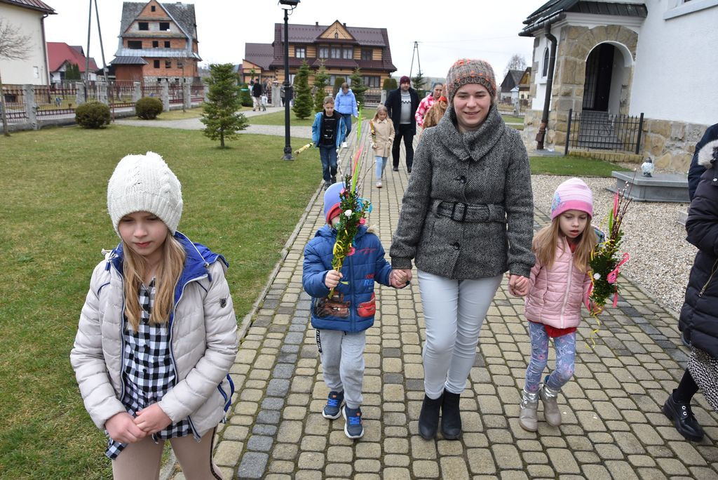 Niedziela Palmowa w Miętustwie
