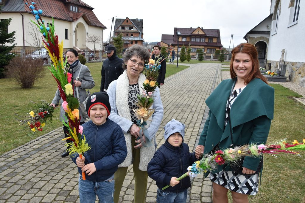 Niedziela Palmowa w Miętustwie