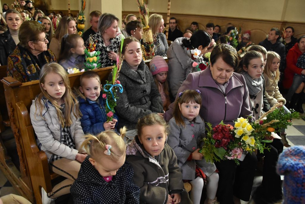 Niedziela Palmowa w Miętustwie