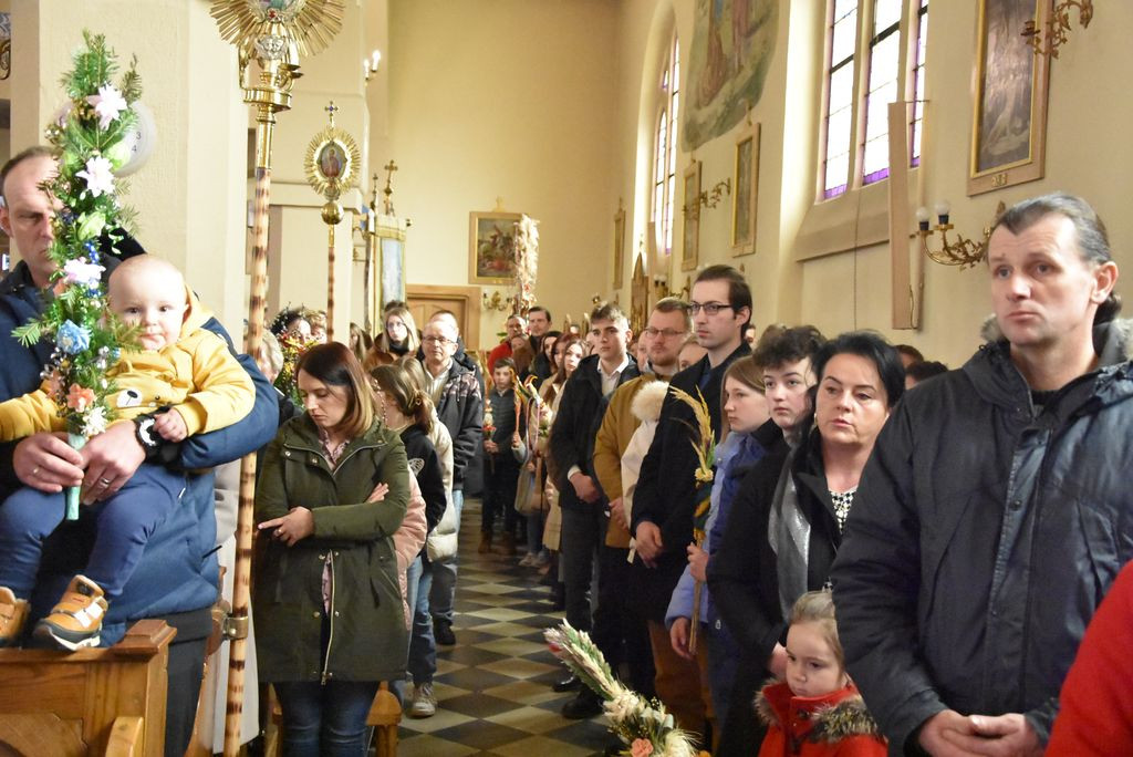 Niedziela Palmowa w Miętustwie