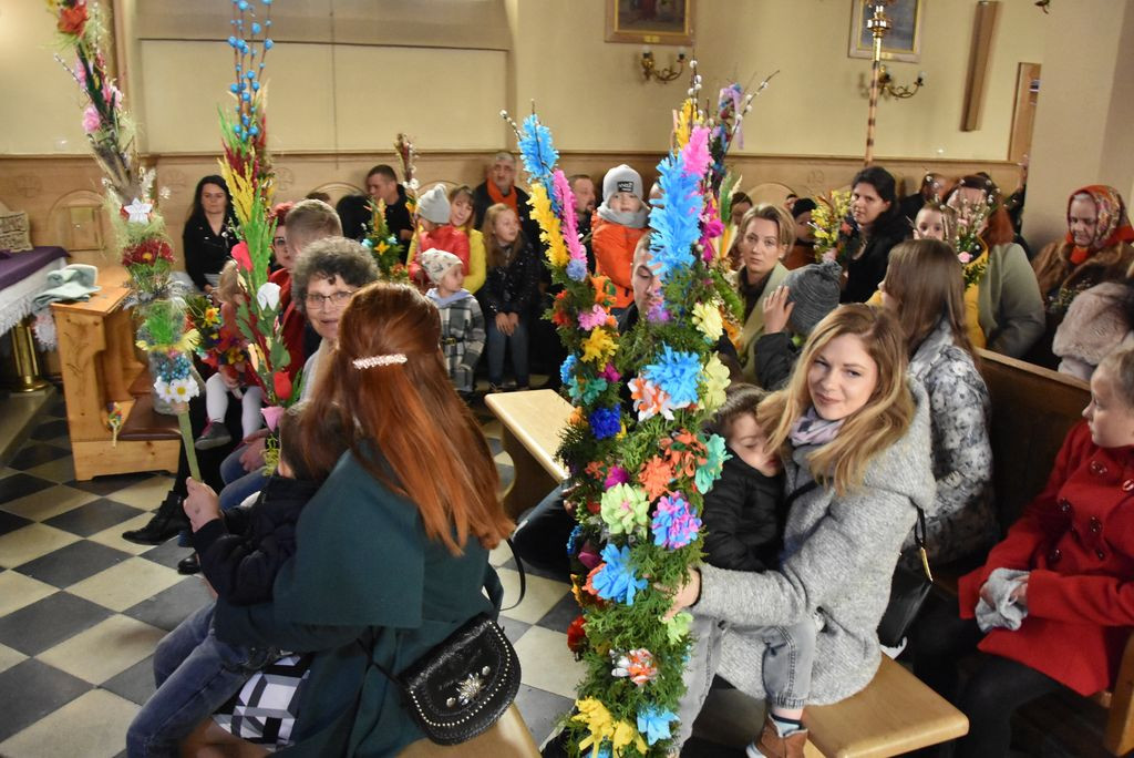 Niedziela Palmowa w Miętustwie