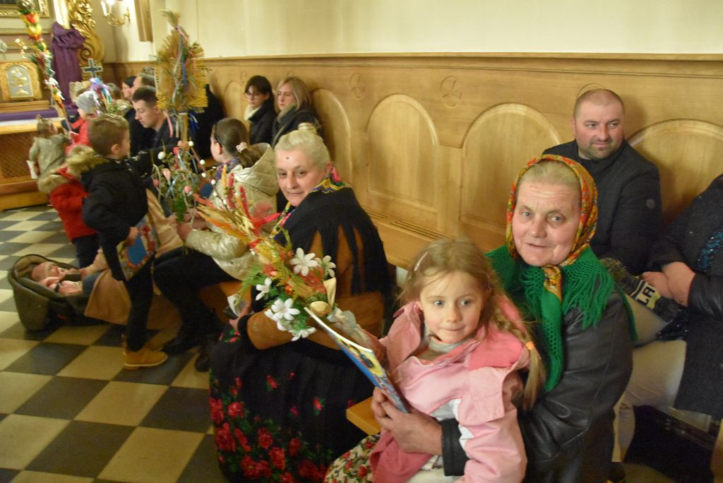 Niedziela Palmowa w Miętustwie