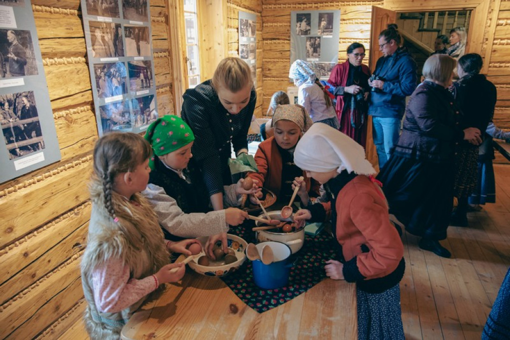 Wielka Sobota w skansenie w Zubrzycy Górnej