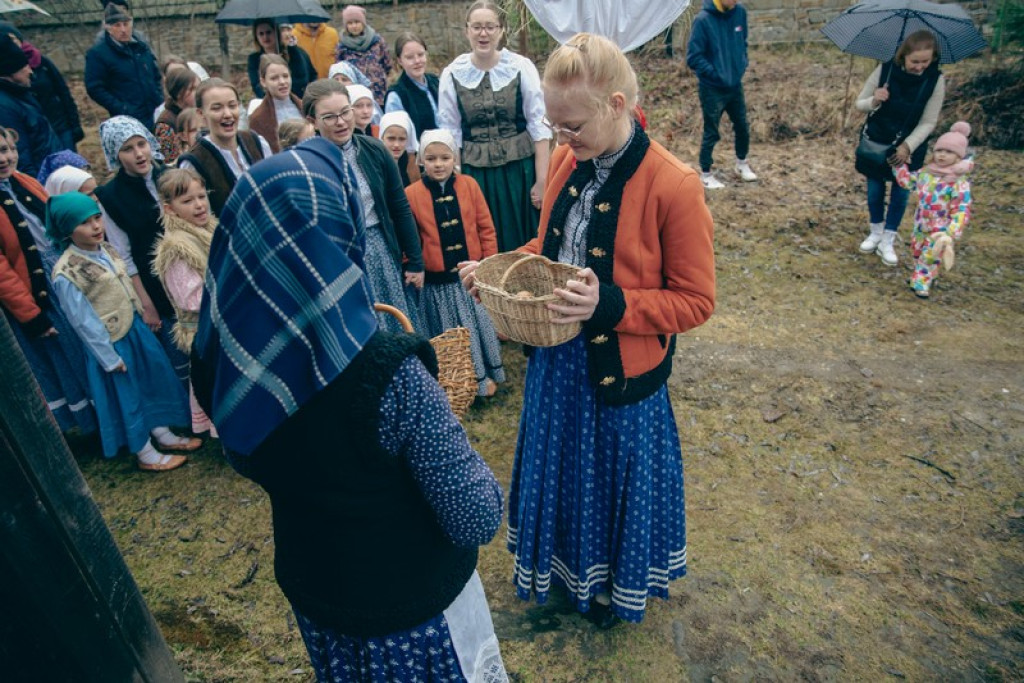 Wielka Sobota w skansenie w Zubrzycy Górnej