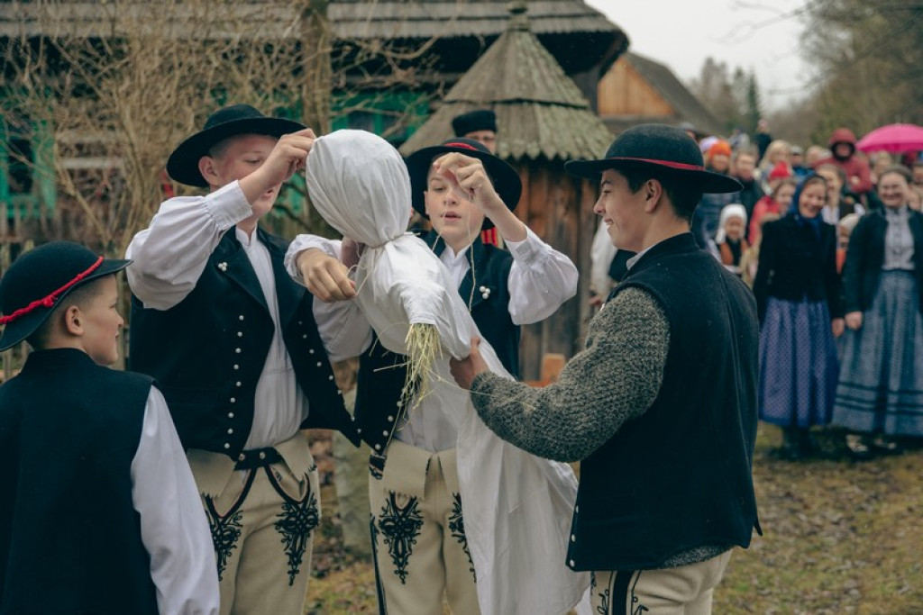 Wielka Sobota w skansenie w Zubrzycy Górnej