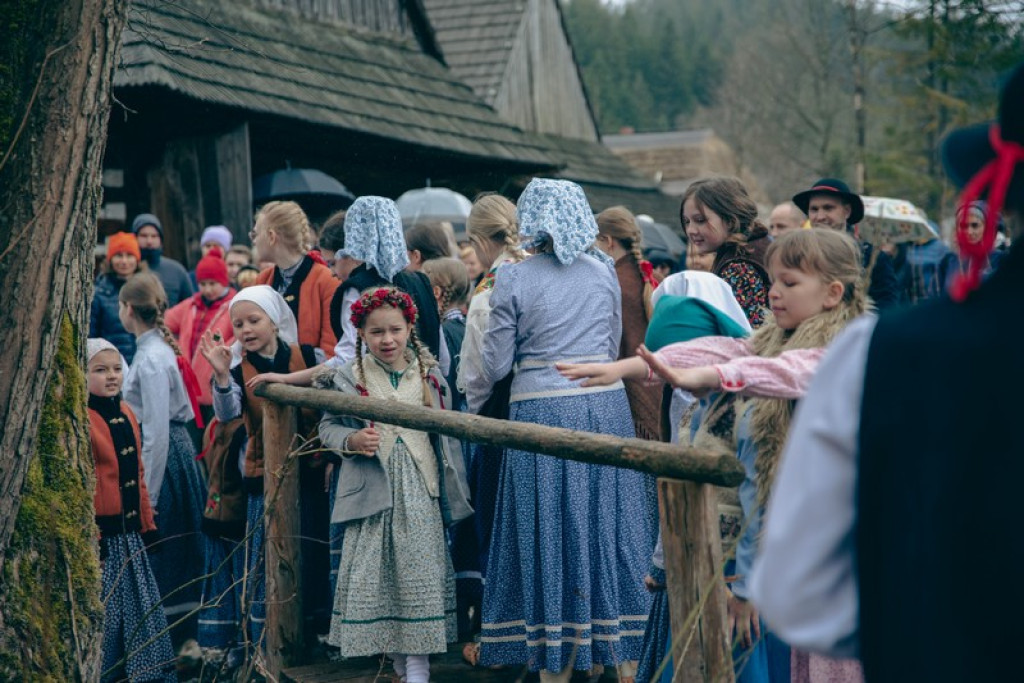 Wielka Sobota w skansenie w Zubrzycy Górnej