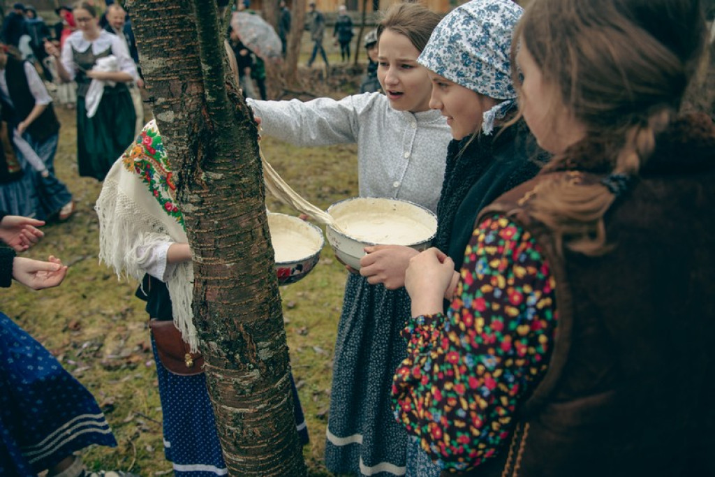 Wielka Sobota w skansenie w Zubrzycy Górnej