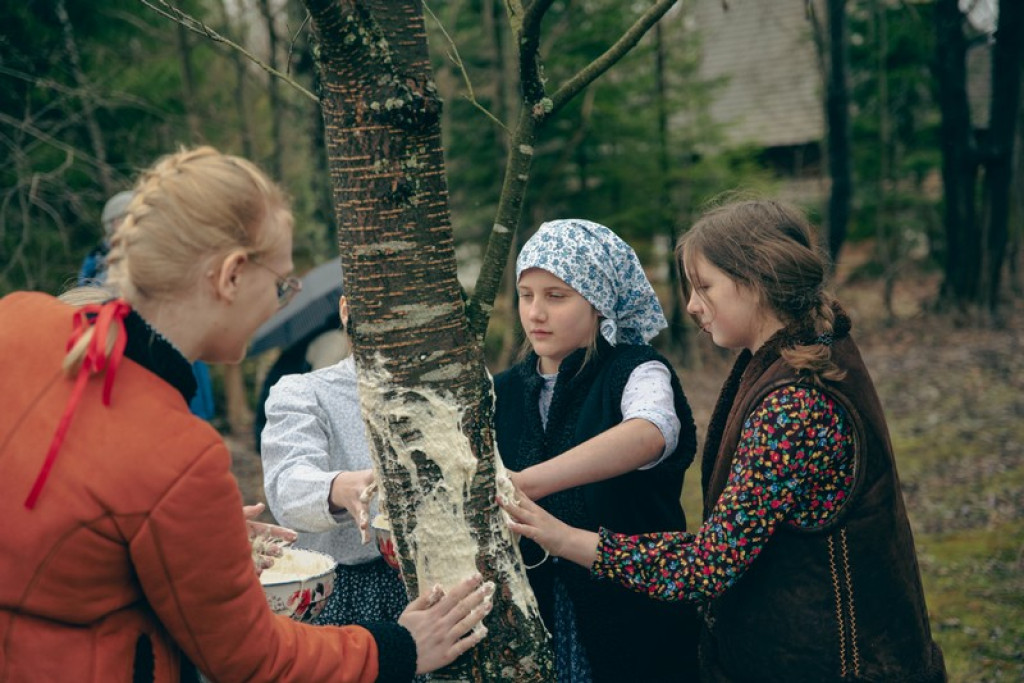 Wielka Sobota w skansenie w Zubrzycy Górnej