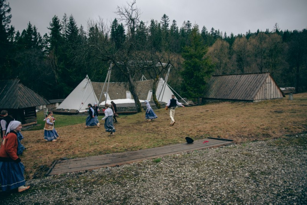 Wielka Sobota w skansenie w Zubrzycy Górnej
