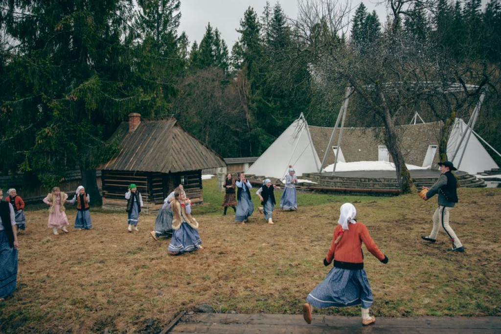 Wielka Sobota w skansenie w Zubrzycy Górnej